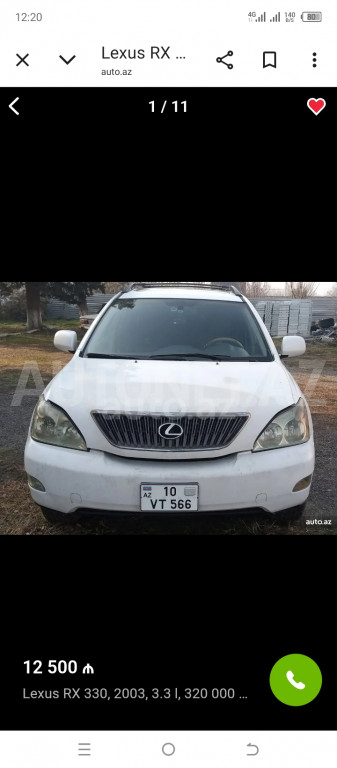 Lexus RX 330 2003