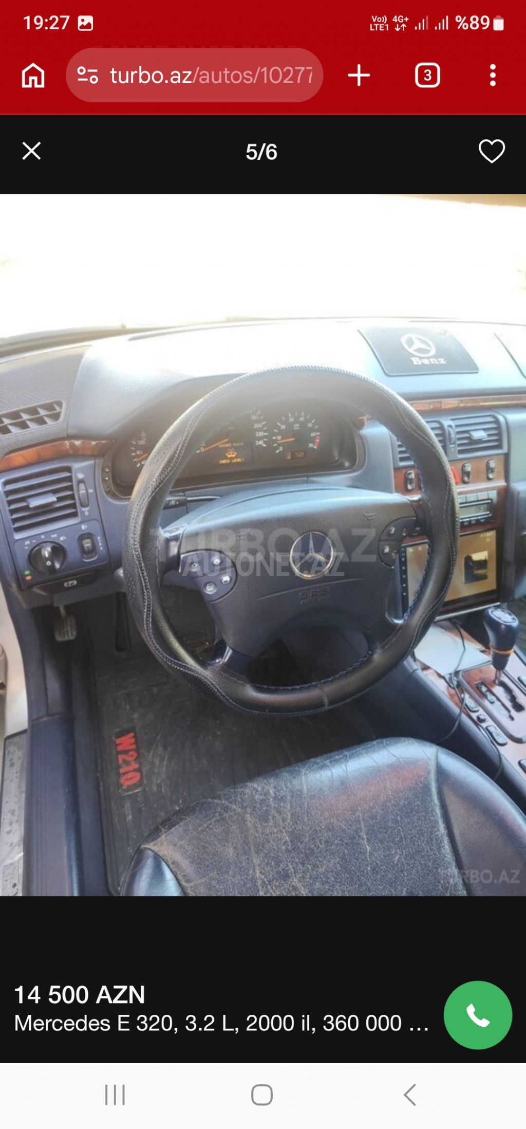 Mercedes E 320 2000