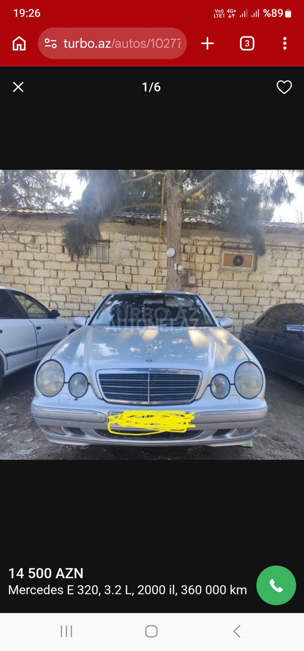 Mercedes E 320 2000