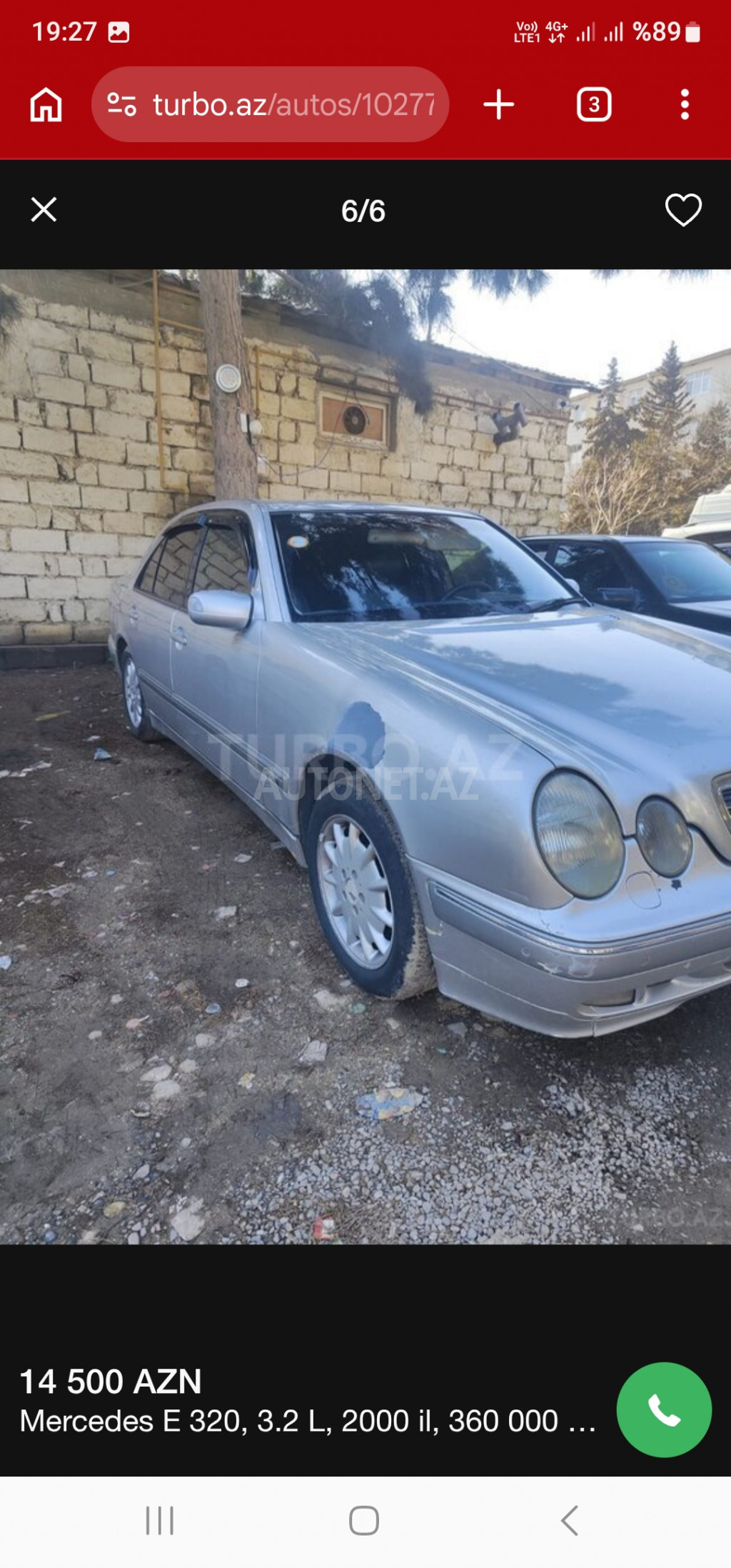 Mercedes E 320 2000